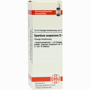 Spartium Scoparium D4 Dilution 20 ml - ab 9,31 €