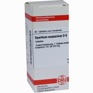 Spartium Scoparium D6 Tabletten 80 Stück - ab 8,21 €