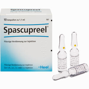 Spascupreel Ampullen 10 Stück