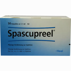 Spascupreel Ampullen 50 Stück - ab 0,00 €