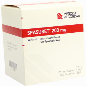 Spasuret 200 Filmtabletten 100 Stück - ab 37,85 €