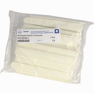 Spatel Mund Plastik 100 Stück - ab 8,52 €