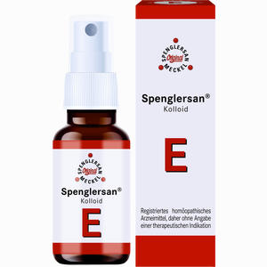 Spenglersan Kolloid E Einreibung 20 ml - ab 10,57 €