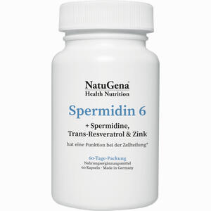 Spermidin 6 + Resveratrol + Zink Vegan 60 Stück - ab 44,00 €
