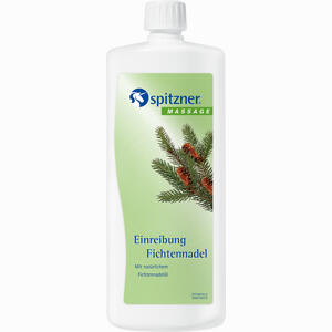 Spitzner Massage Einreibung Fichtennadel  1000 ml - ab 21,55 €