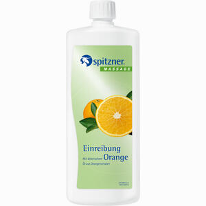 Abbildung von Spitzner Massage Einreibung Orange  1000 ml