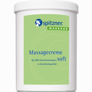 Spitzner Massagecreme Soft Massage  1000 ml - ab 14,39 €