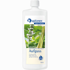 Spitzner Saunaaufguss Zitronengras- Basilikum Welln Konzentrat 1000 ml - ab 28,99 €