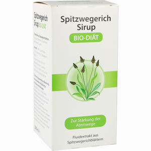 Spitzwegerich- Sirup Bio- Diät Fluid 200 ml - ab 0,00 €