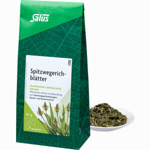 Spitzwegerichblätter Arzneitee Bio Salus Tee 60 g - ab 3,51 €