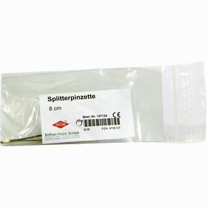 Splitter Pinzette 8cm 107124 1 Stück - ab 1,50 €