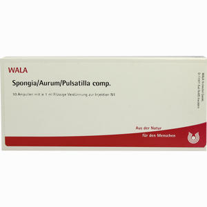 Spongia/aurum/pulsati Comp Ampullen 10 x 1 ml - ab 0,00 €