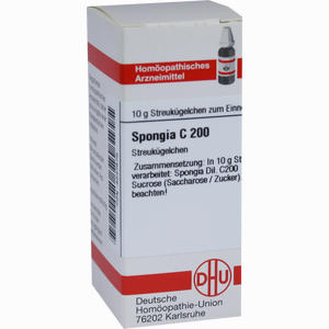 Spongia C200 Globuli 10 g - ab 13,39 €