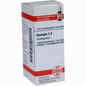 Spongia C6 Globuli 10 g - ab 7,37 €