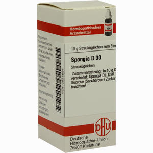 Spongia D30 Globuli 10 g - ab 7,26 €