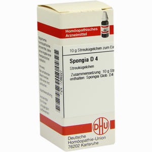 Spongia D4 Globuli 10 g - ab 7,12 €