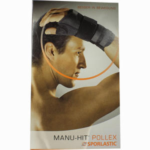 Sporlastc Manu- Hit Pollex Links Schwarz Middle Bandage 1 Stück - ab 64,95 €