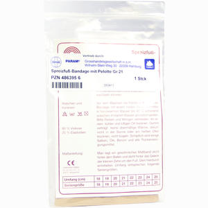 Spreizfuss Bandage + Pel Gr 21  1 Stück - ab 0,00 &euro;
