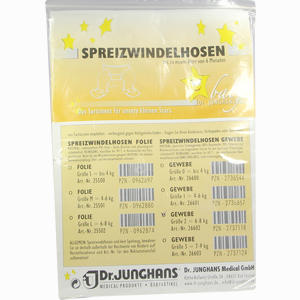 Spreizwindelhosen Gewebe für Säuglinge Gr. 1 Dr. Junghans Medical 1 Stück - ab 10,50 €