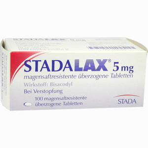 Stadalax 5 Mg Magensaftressistente überz. Tablette Tabletten 100 Stück - ab 5,69 €