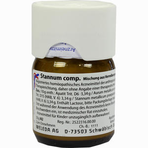 Stannum Comp Trituration 50 g - ab 38,60 €