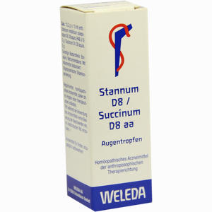 Stannum D8 Succinum D8 Aa Augentropfen  10 ml - ab 22,48 €