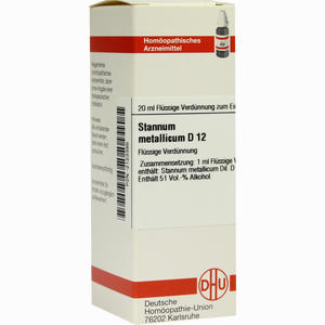 Stannum Met D12 Dilution 20 ml - ab 0,00 €
