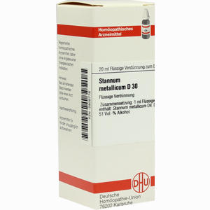 Stannum Met D30 Dilution 20 ml - ab 0,00 &euro;
