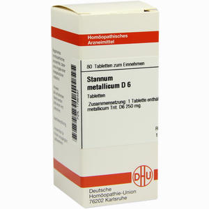 Stannum Met D6 Tabletten 80 Stück - ab 8,88 €