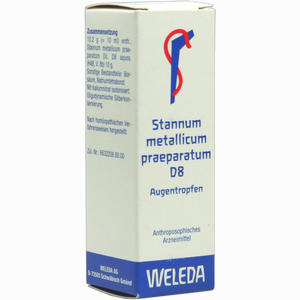 Stannum Met Praep D8 Augentropfen 10 ml - ab 22,48 €