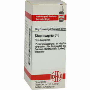 Staphisagria C6 Globuli 10 g - ab 7,08 €