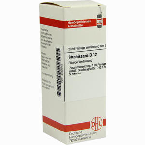 Staphisagria D12 Dilution 20 ml - ab 8,01 &euro;