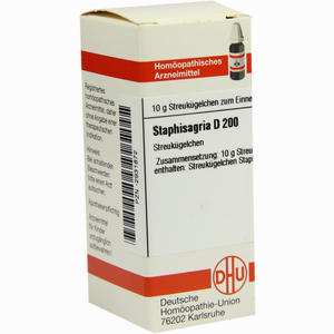 Staphisagria D200 Globuli 10 g - ab 12,24 €