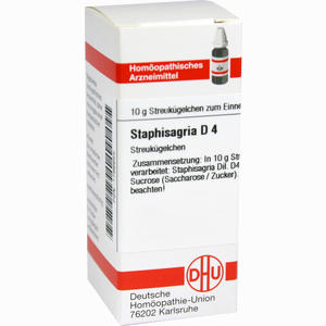 Staphisagria D4 Globuli DHU-Arzneimittel GmbH & Co. KG 10 g - ab 7,54 &euro;