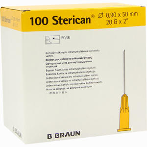 Sterican 20gx2 Kanüle 0,9x50mm Kanülen 100 Stück - ab 10,86 &euro;