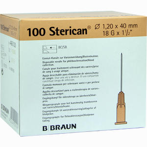 Sterican K18gx1 1/2 1. 2x40 100 Stück - ab 10,86 &euro;