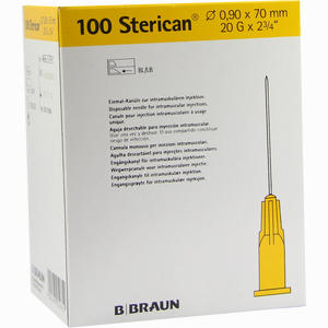 Sterican K20gx2 4/5 0. 9x70 100 Stück - ab 14,45 €