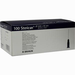 Sterican K23gx3 1/5 0. 6x80 100 Stück - ab 10,06 €