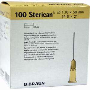 Sterican Kanüle 19gx2 1.1x50mm Kanülen 100 Stück - ab 9,85 €