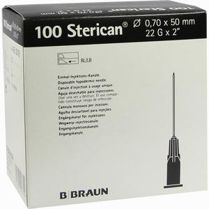 Sterican Kanüle 22gx2 0.70x50 Kanülen 100 Stück - ab 12,99 &euro;