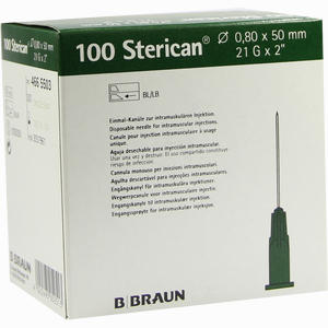 Sterican Kanülen 21gx2 0,8x50mm  100 Stück - ab 10,86 €