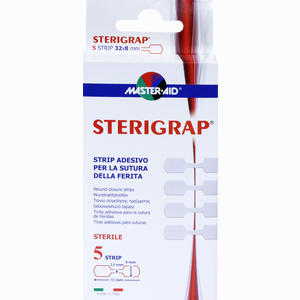 Sterigrap Wundnahtstreifen 32x8mm Pflaster 5 Stück - ab 0,00 &euro;
