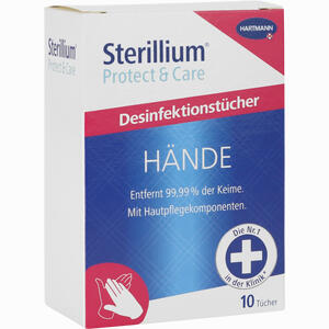 Sterillium Protect & Care Tissues 10 Stück - ab 0,00 €