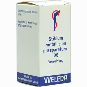 Stibium Met Praep D6 Trituration 20 g - ab 30,94 €