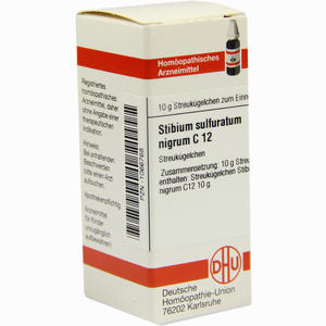 Stibium Sulfuratum Nigrum C12 Globuli 10 g - ab 6,99 €