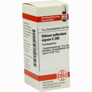 Stibium Sulfuratum Nigrum C200 Globuli 10 g - ab 13,24 €