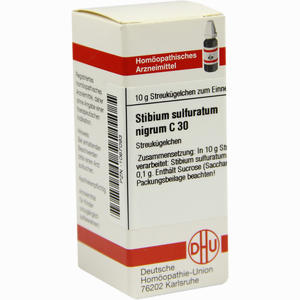 Stibium Sulfuratum Nigrum C30 Globuli 10 g - ab 7,25 €