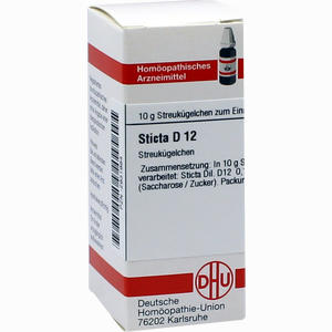 Sticta D12 Globuli 10 g - ab 7,66 €