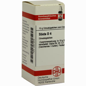 Sticta D4 Globuli 10 g - ab 8,09 €