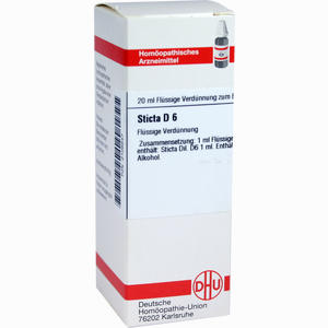 Sticta D6 Dilution 20 ml - ab 12,23 &euro;